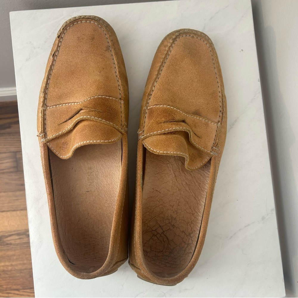 Donald Pliner Men's Tan Loafers